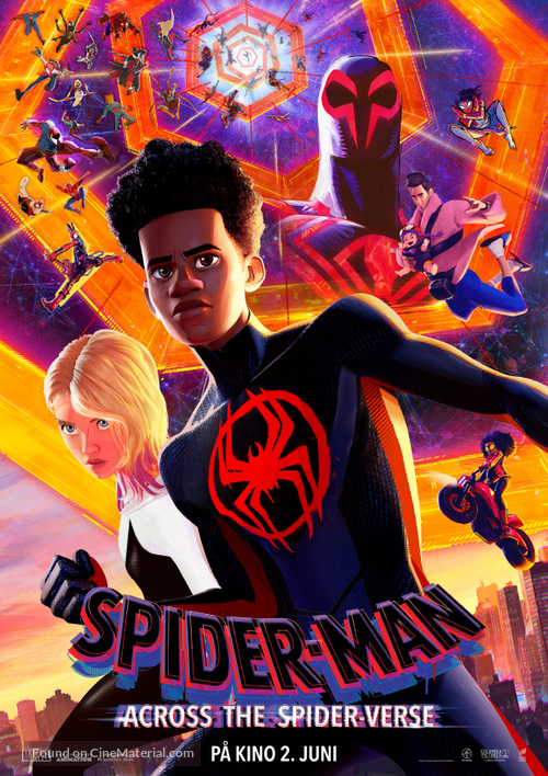 Spider-Man: Across the Spider-Verse - Norwegian Movie Poster