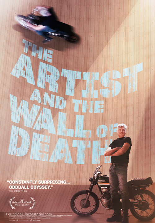 The Artist &amp; the Wall of Death - Irish Movie Poster