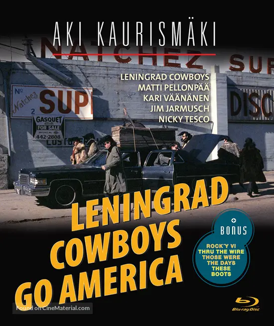 Leningrad Cowboys Go America - Finnish Blu-Ray movie cover