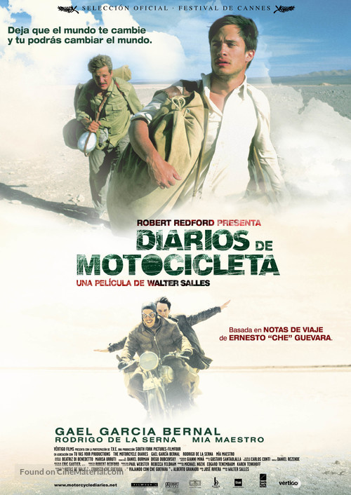 Diarios de motocicleta - Spanish Movie Poster