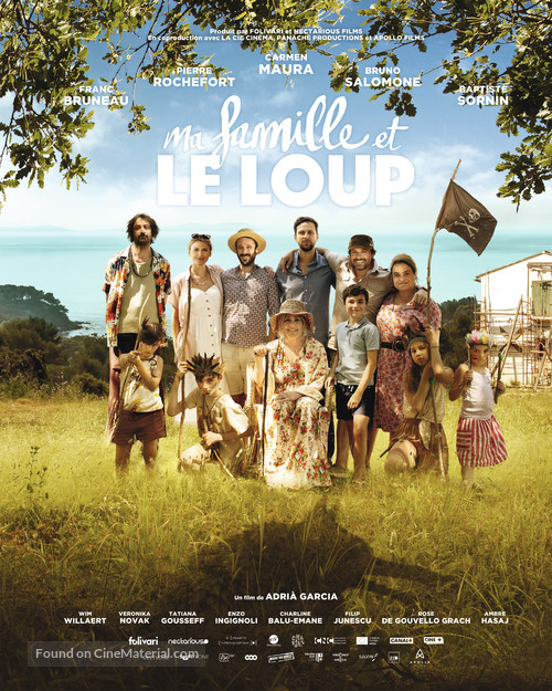 Ma famille et le loup - French Movie Poster