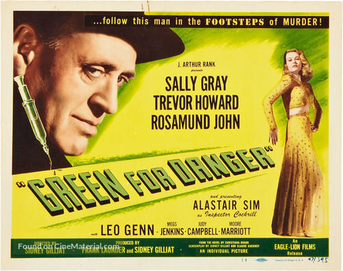 Green for Danger - Movie Poster