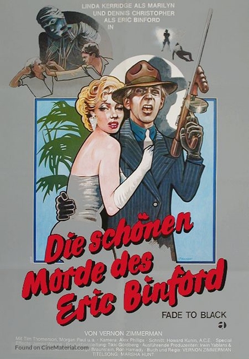 Fade to Black - German Movie Poster