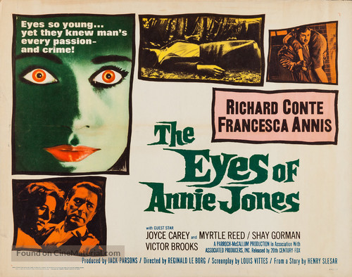 The Eyes of Annie Jones - Movie Poster