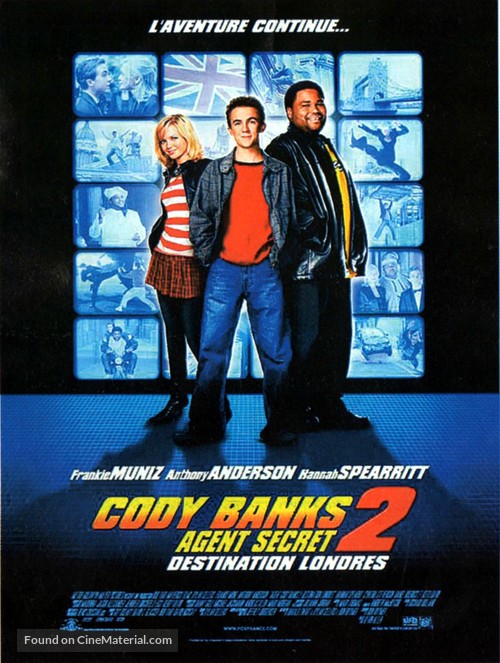 Agent Cody Banks 2 - French Movie Poster
