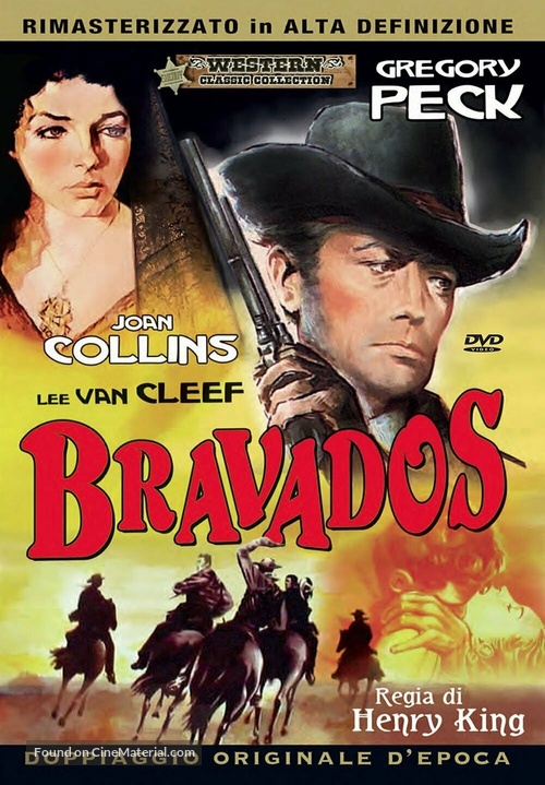 The Bravados - Italian DVD movie cover