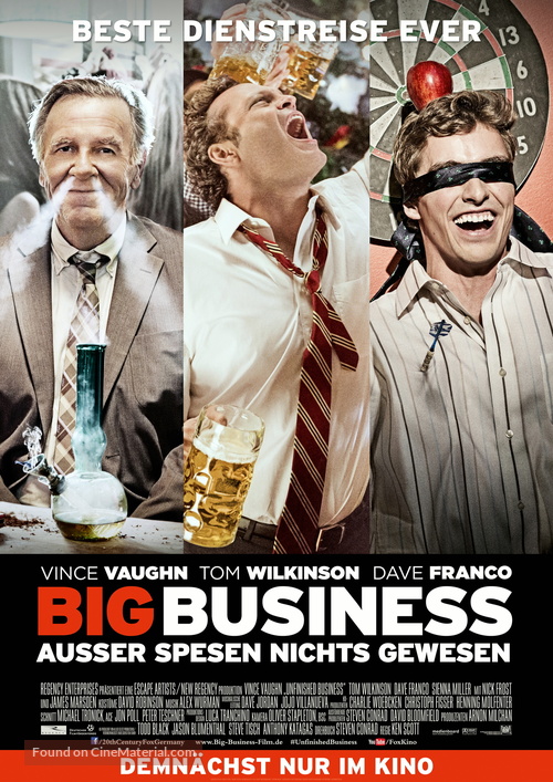 Unfinished Business - German Movie Poster