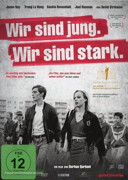 Wir sind jung. Wir sind stark. - German DVD movie cover
