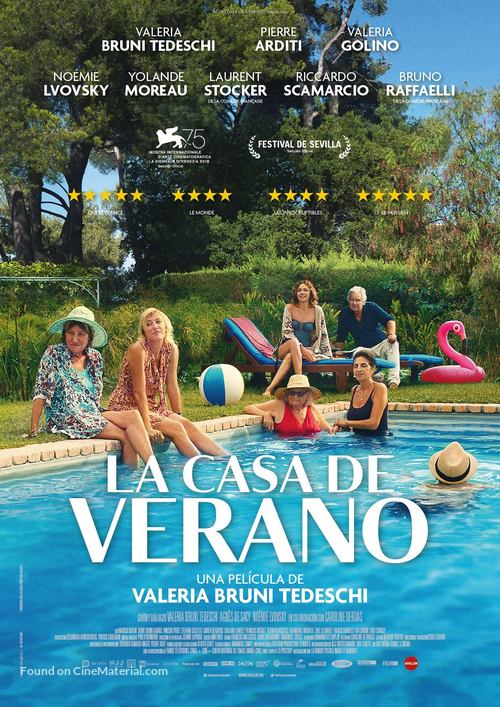 Les estivants - Spanish Movie Poster