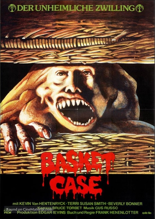 Basket Case - German Movie Poster