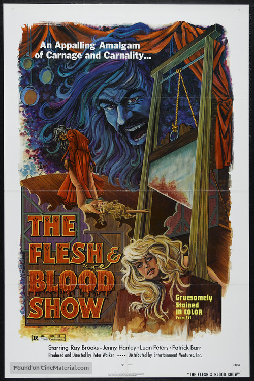 The Flesh and Blood Show - Movie Poster