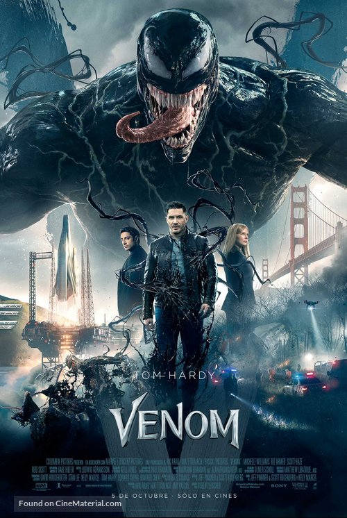Venom - Mexican Movie Poster