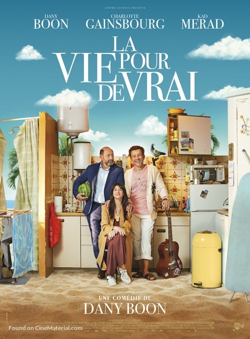 La vie pour de vrai - French Movie Poster