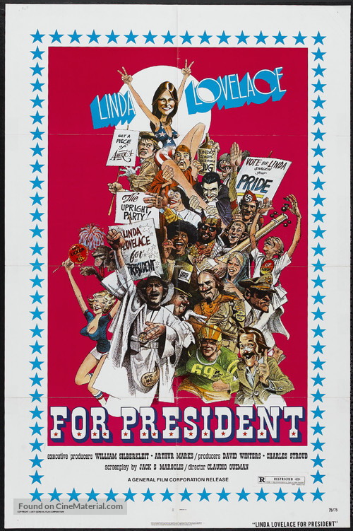 Linda Lovelace for President - Theatrical movie poster