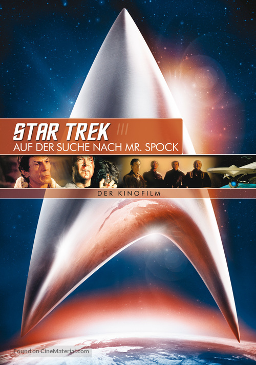 Star Trek: The Search For Spock - German Movie Cover