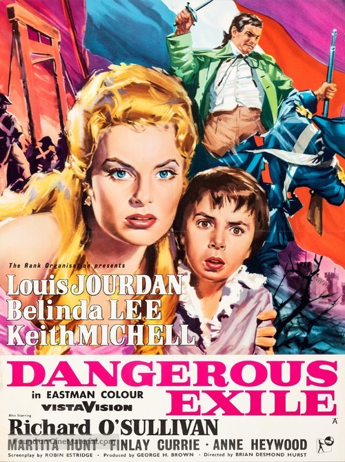 Dangerous Exile - British Movie Poster