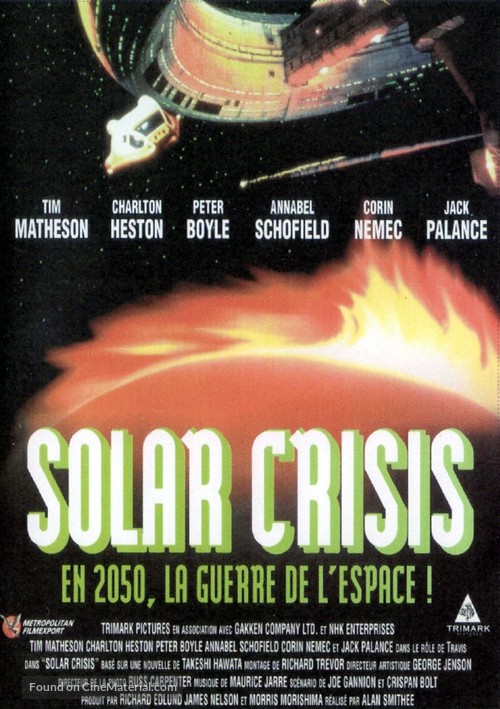 Solar Crisis - French Movie Poster