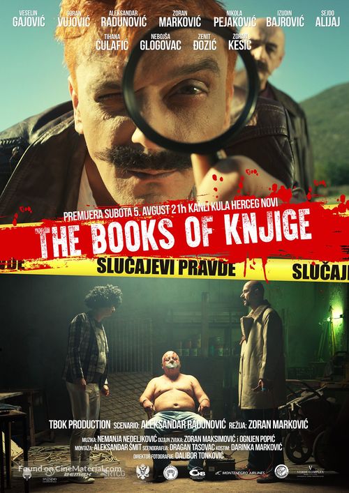 The Books of Knjige: Slucajevi Pravde - Serbian Movie Poster