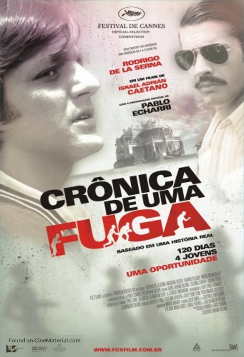 Cr&oacute;nica de una fuga - Brazilian Movie Poster