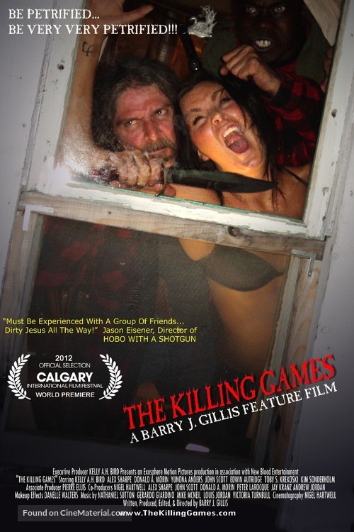 The Killing Games - Canadian Movie Poster