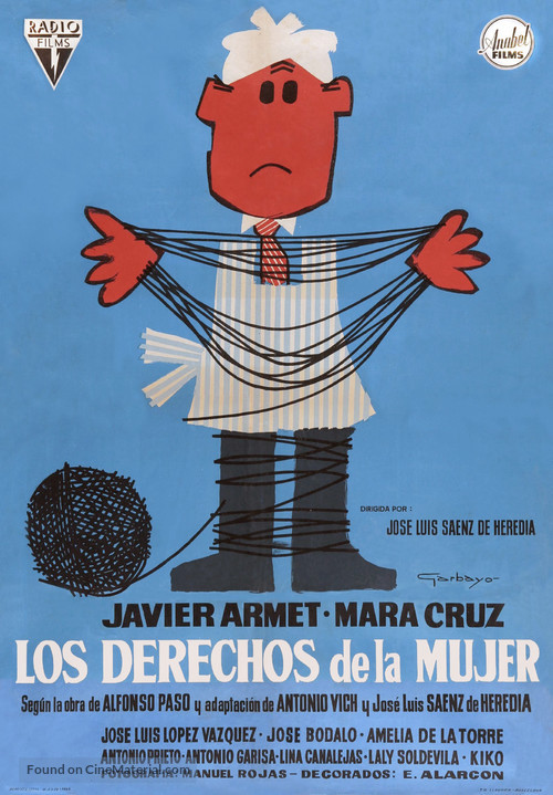Los derechos de la mujer - Spanish Movie Poster