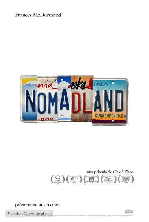 Nomadland - Spanish Movie Poster