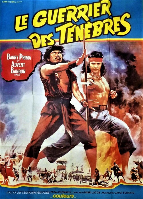 Si Buta Lawan Jaka Sembung - French Movie Poster