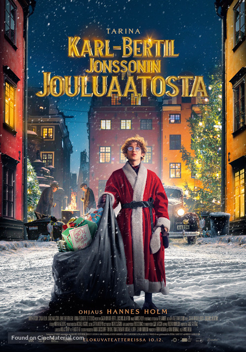 Sagan om Karl-Bertil Jonssons julafton - Finnish Movie Poster