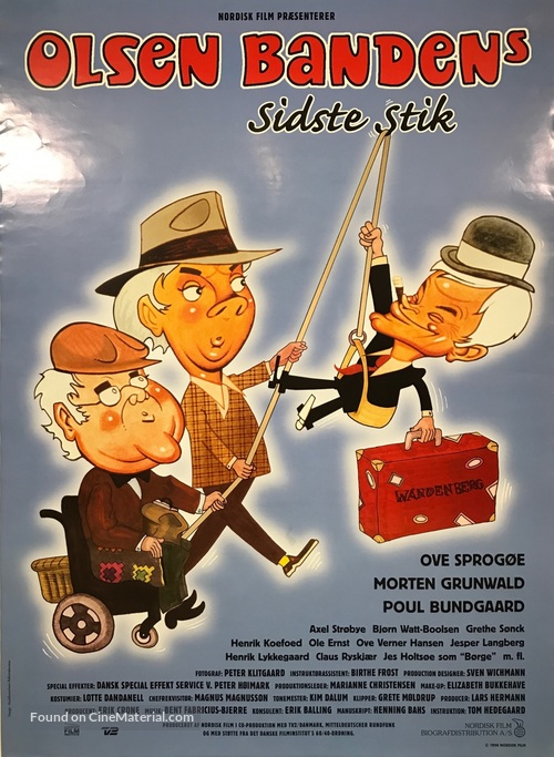 Olsen-bandens sidste stik - Danish Movie Poster
