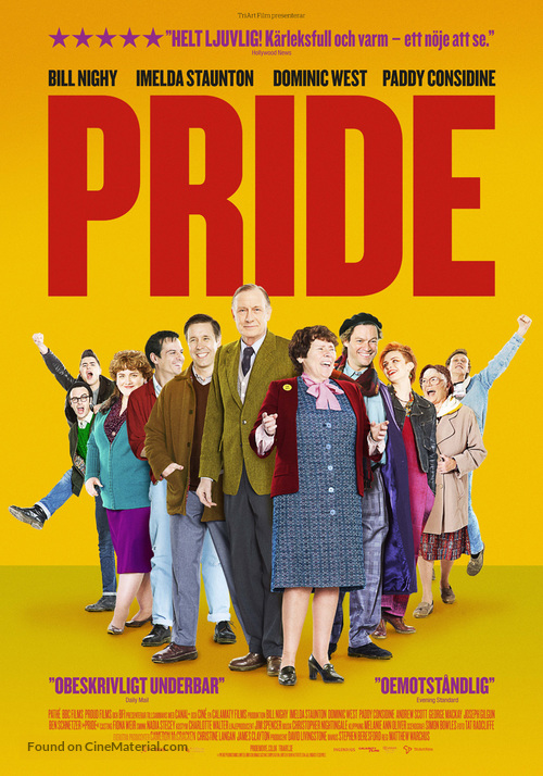 Pride - Swedish Movie Poster