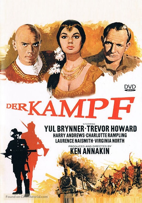 The Long Duel - German DVD movie cover