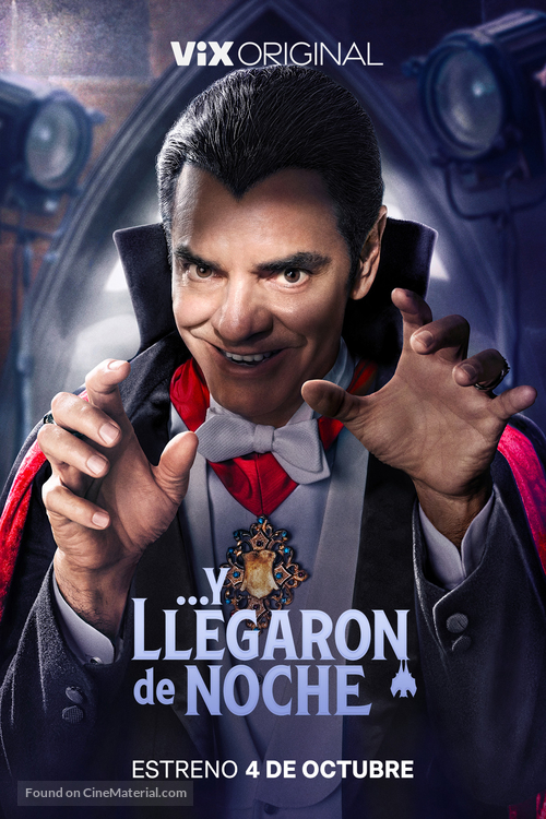 &quot;Y llegaron de noche&quot; - Mexican Movie Poster