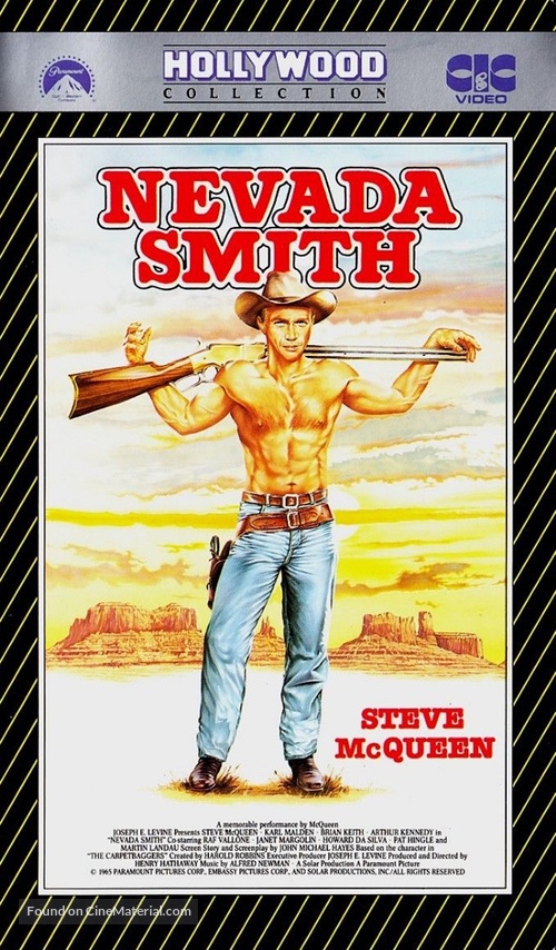 Nevada Smith - German VHS movie cover
