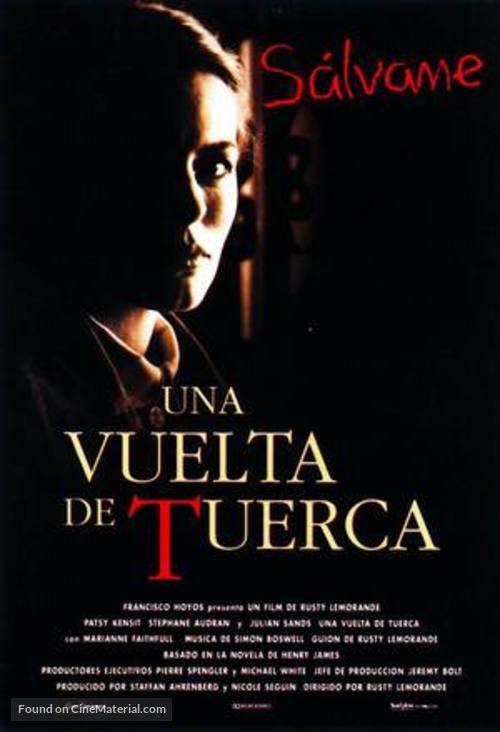 The Turn of the Screw - Spanish Movie Poster