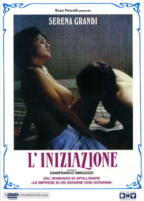 L&#039;iniziazione - Italian DVD movie cover