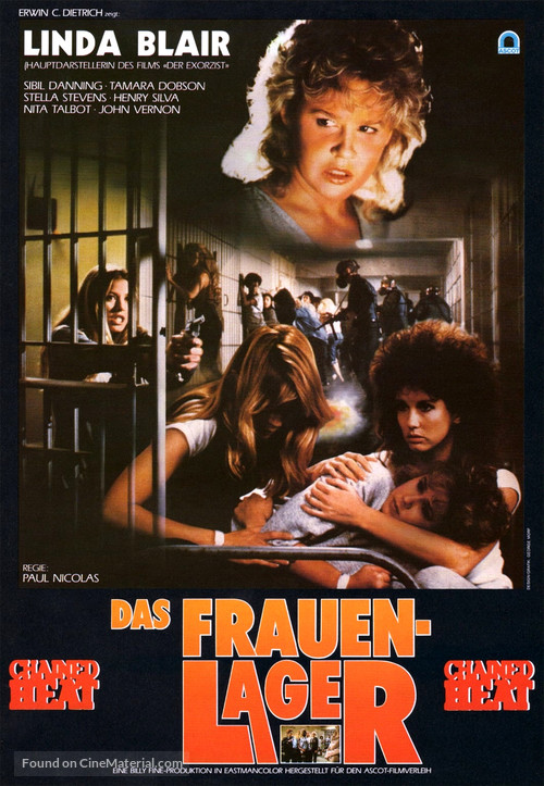 Chained Heat - German Movie Poster