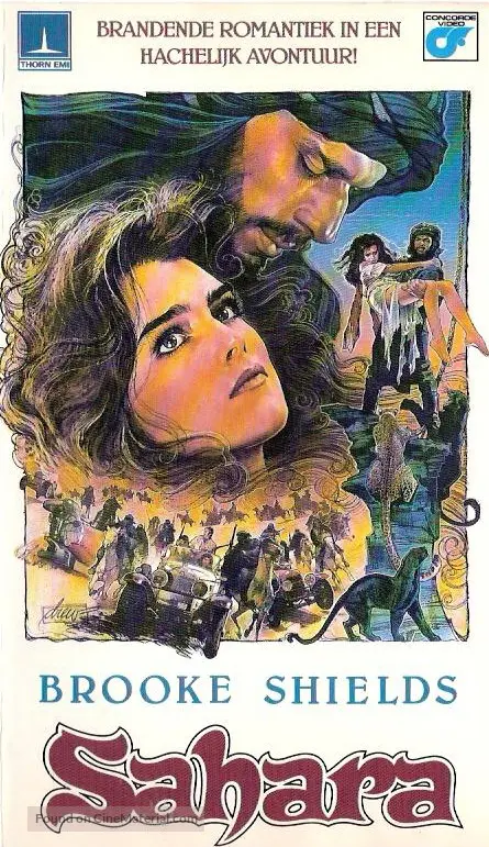 Sahara - Dutch VHS movie cover