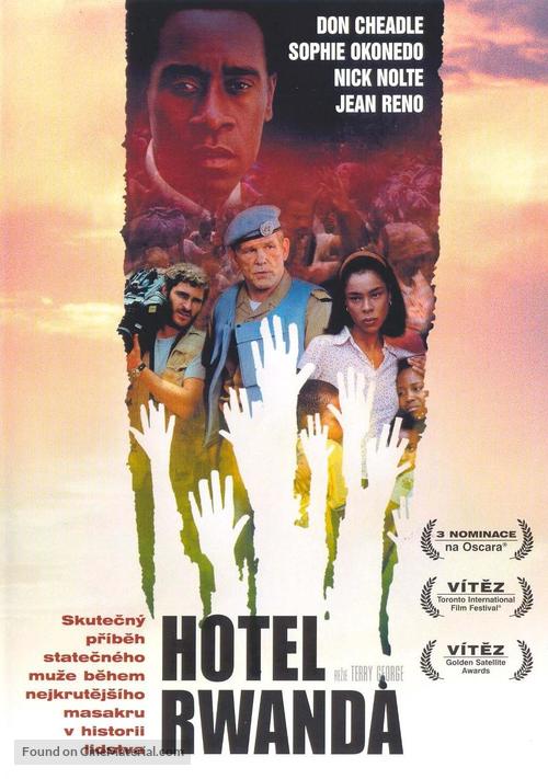 Hotel Rwanda - Czech Movie Cover