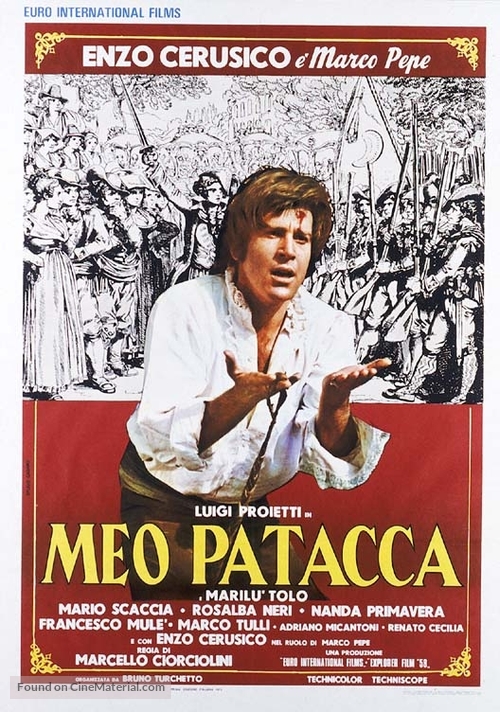 Meo Patacca - Italian Movie Poster