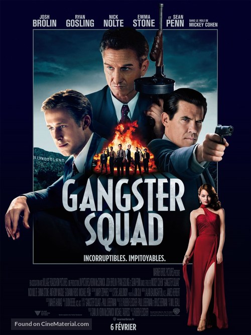 Gangster Squad - French Movie Poster
