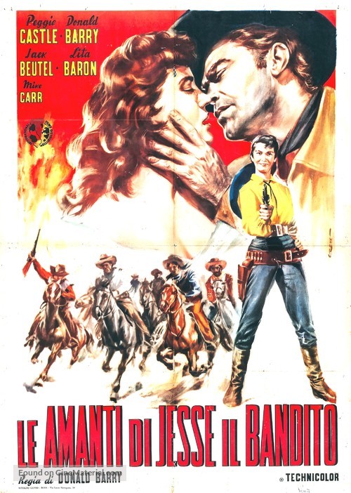 Jesse James&#039; Women - Italian Movie Poster