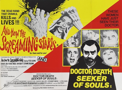 And Now the Screaming Starts! - British Combo movie poster