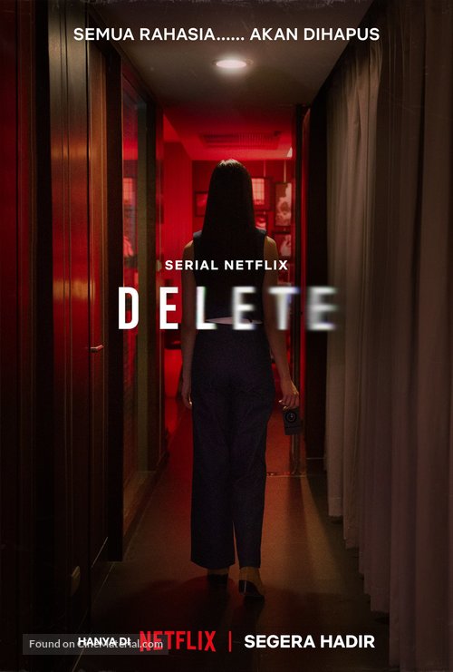 &quot;Delete&quot; - Indonesian Movie Poster