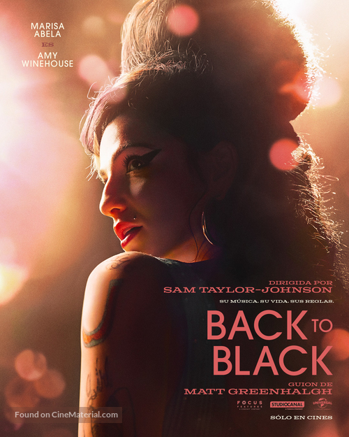 Back to Black - Mexican Movie Poster