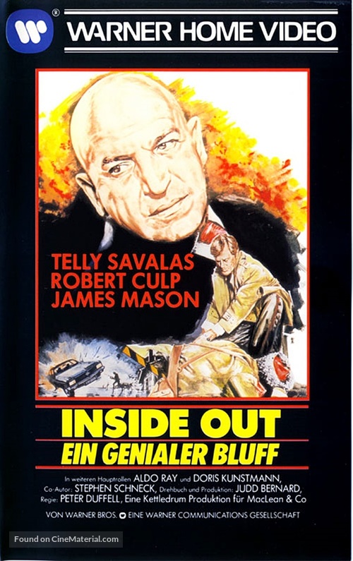 Inside Out - German VHS movie cover