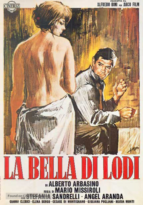 La bella di Lodi - Italian Movie Poster