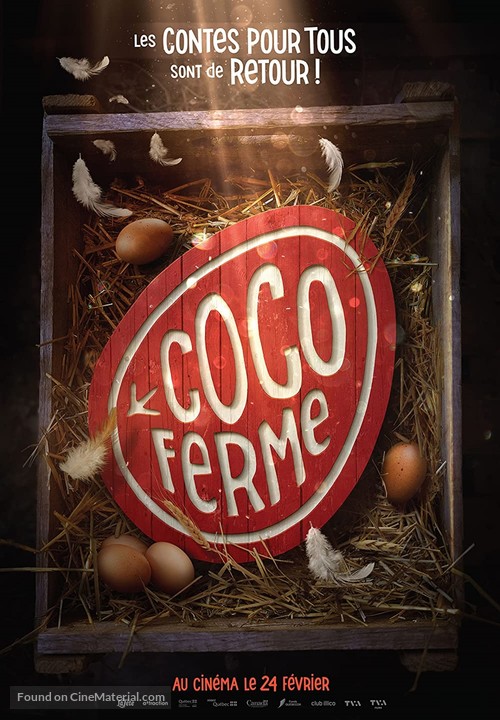 Coco Ferme - Canadian Movie Poster