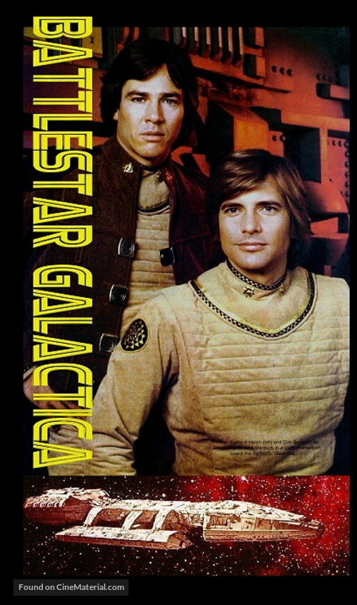 Battlestar Galactica - VHS movie cover