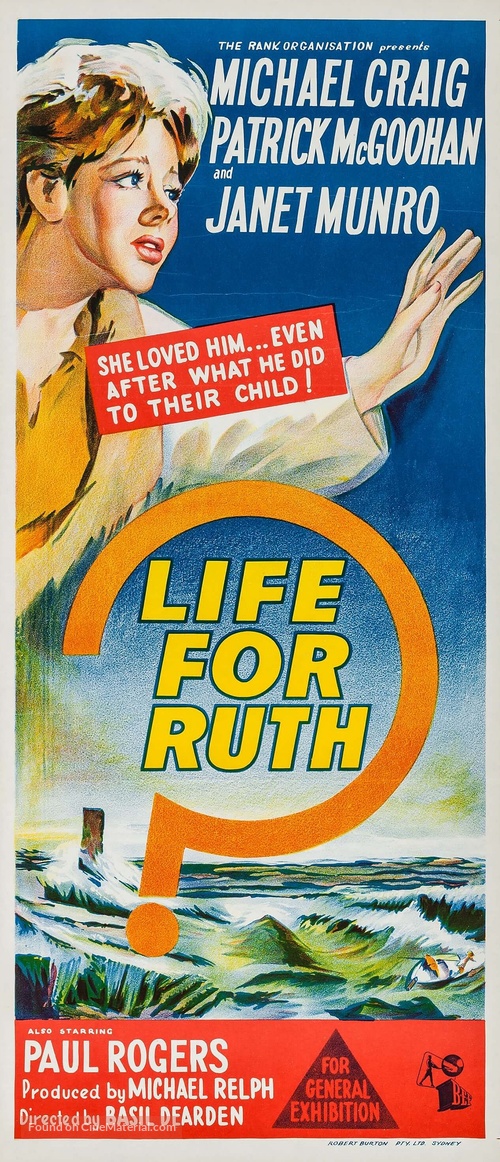 Life for Ruth - Australian Movie Poster