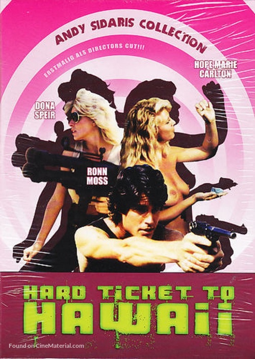 Hard Ticket to Hawaii - Polish DVD movie cover